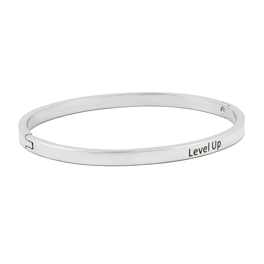 Level Up Silver Mantra Band