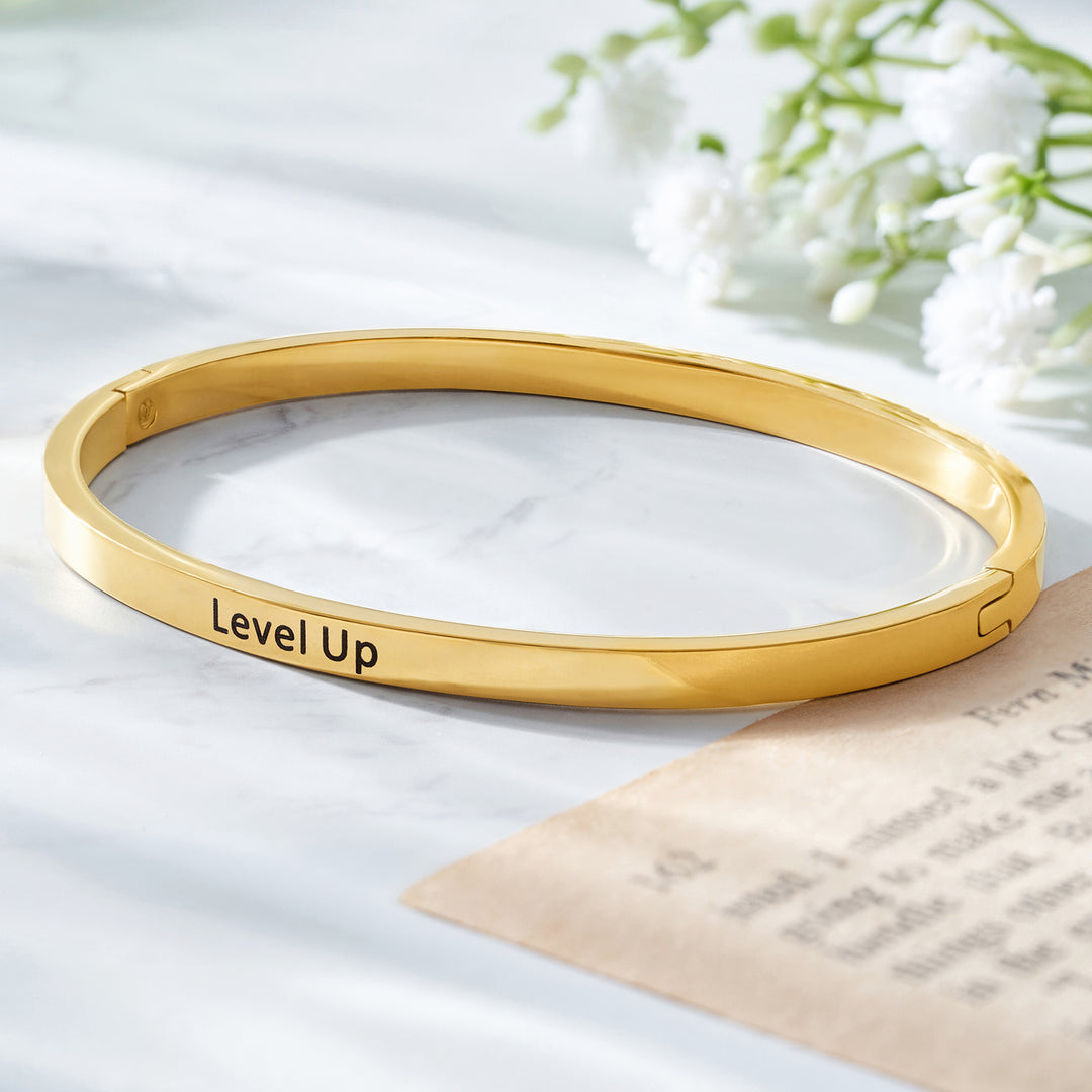 Level Up Gold Mantra Band