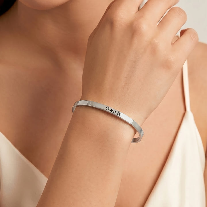 Own It Silver Mantra Band