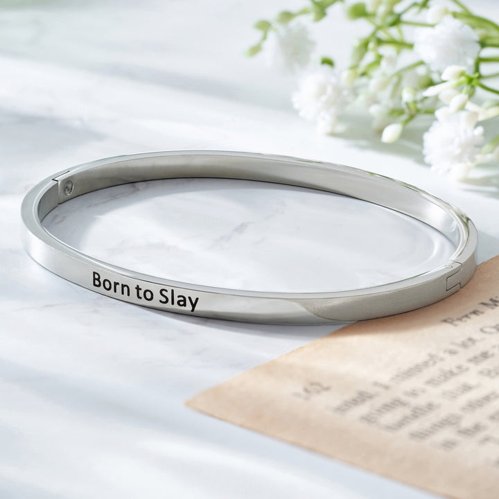 Born to Slay Silver Mantra Band