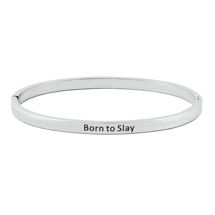 Born to Slay Silver Mantra Band