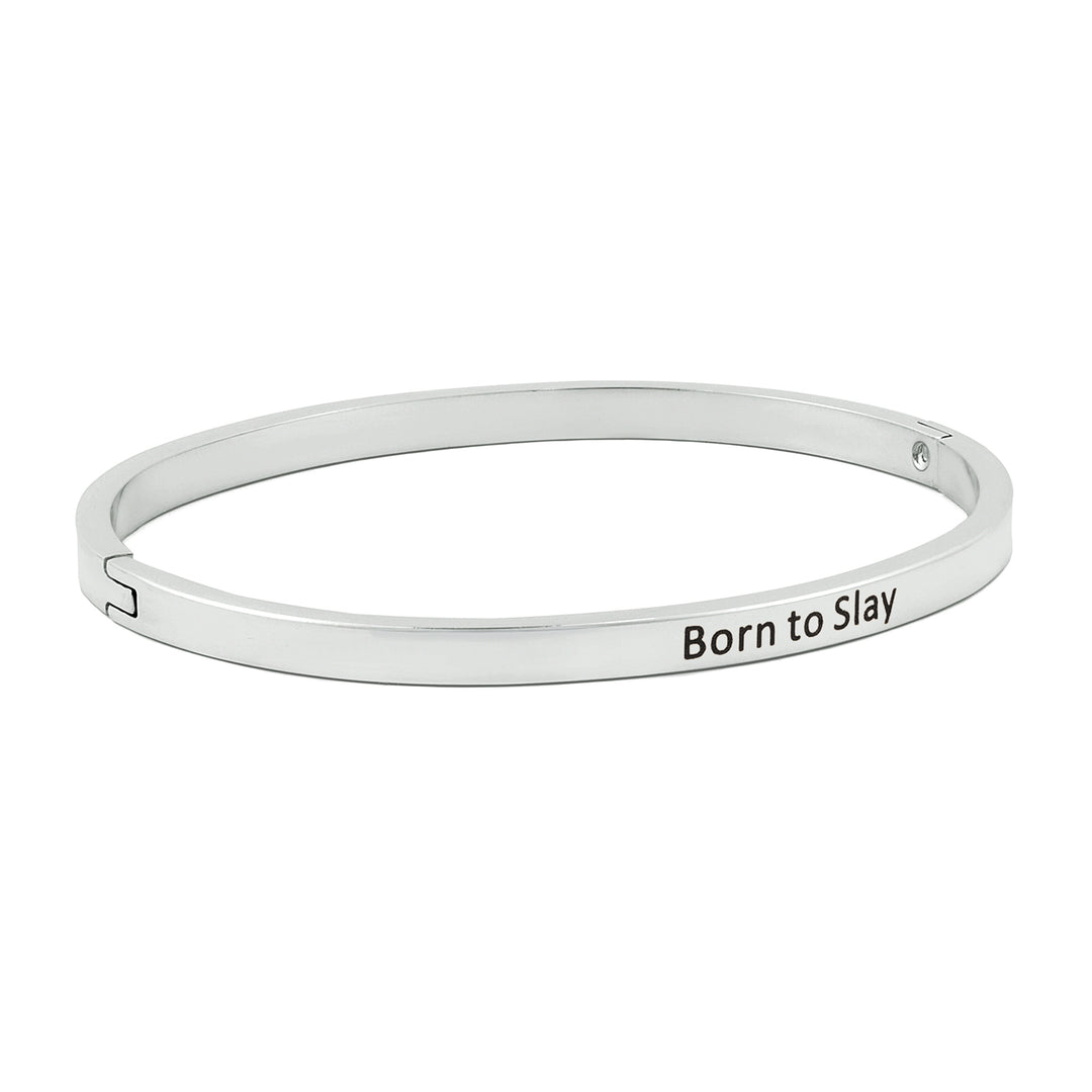 Born to Slay Silver Mantra Band