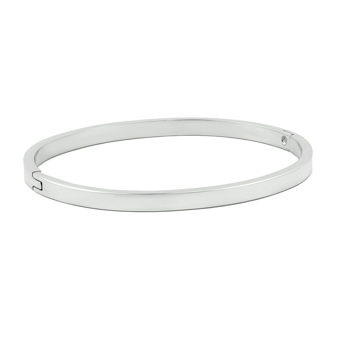 Minimal Silver Mantra Band