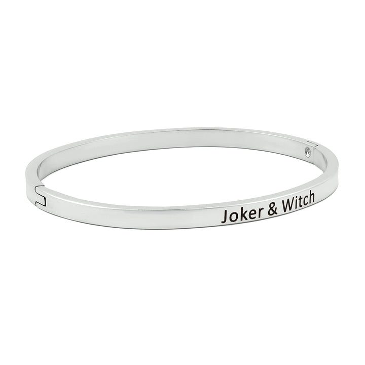 Joker & Witch Silver Mantra Band