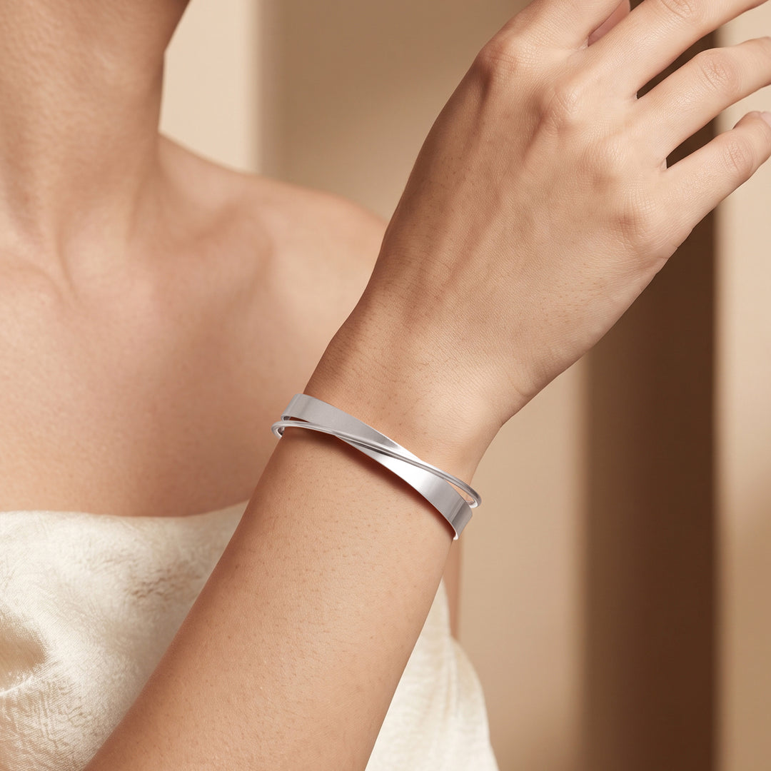 Galactic Silver Bracelet