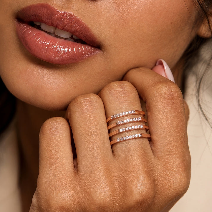 Lisa Rosegold Ring