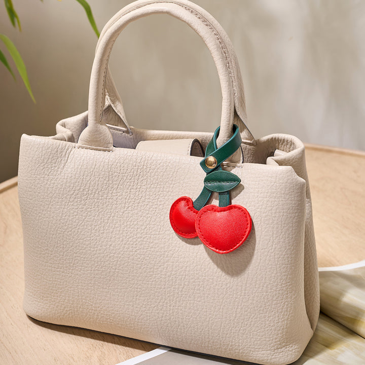 Cherrie-Pop Red Bag Charm