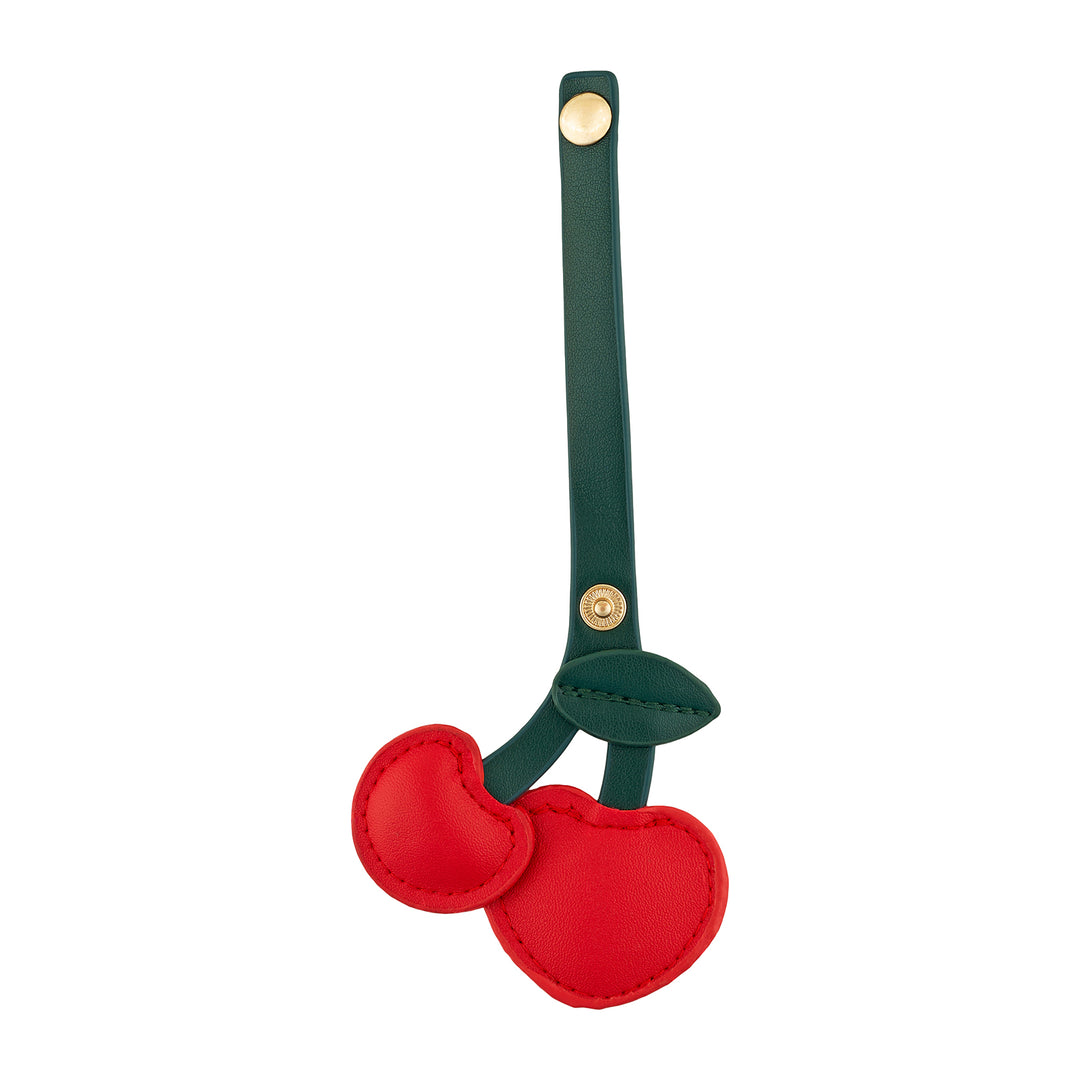Cherrie-Pop Red Bag Charm
