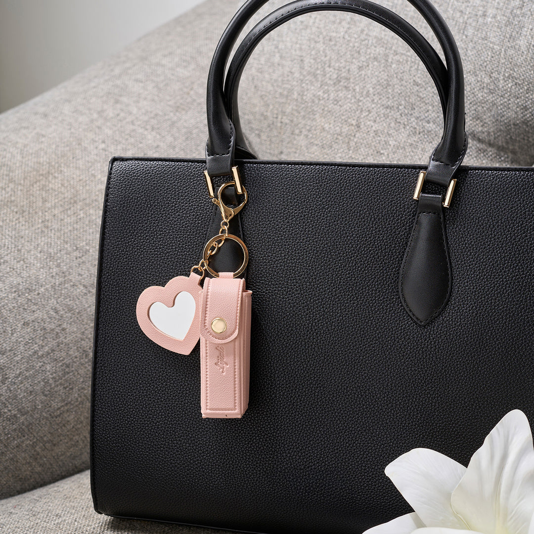 Blushie Babe Pink Bag Charm