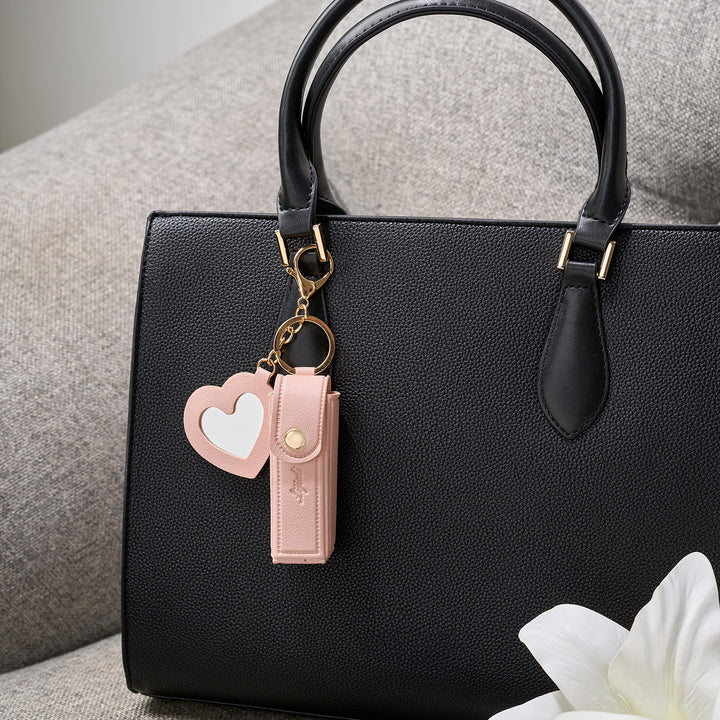 Blushie Babe Pink Bag Charm
