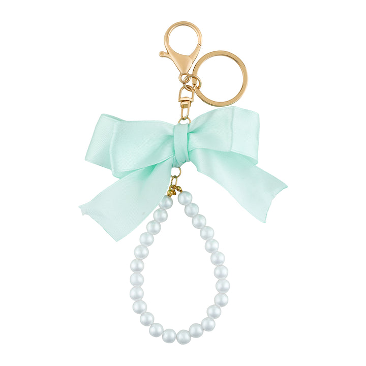 Baby Bow Blue Bag Charm