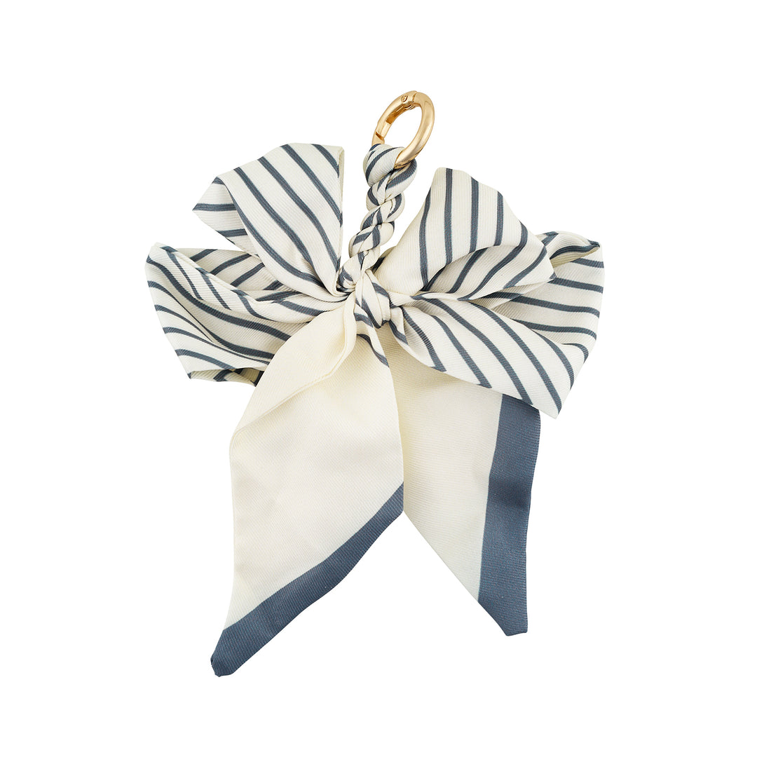 Milkyboo White and Blue Bag Charm