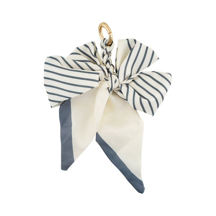 Milkyboo White and Blue Bag Charm