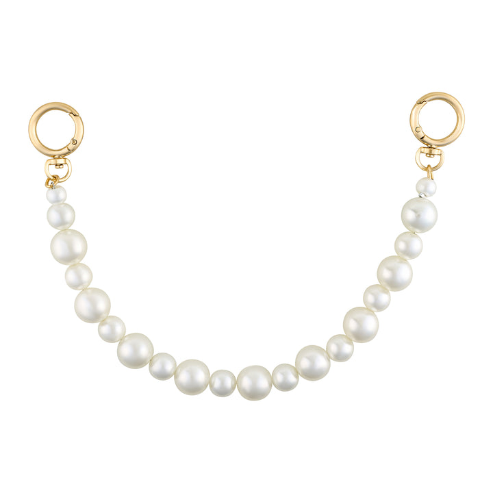 Shiny-Drop Pearl Bag Charm