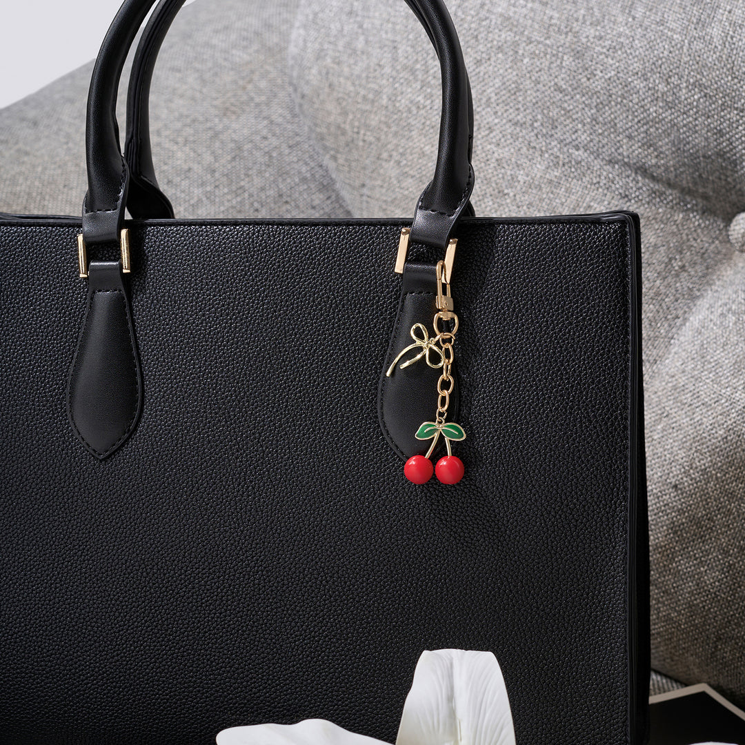Cherrie Red Bag Charm