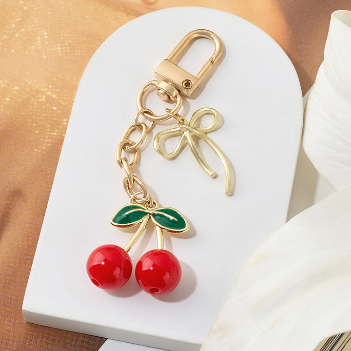 Cherrie Red Bag Charm