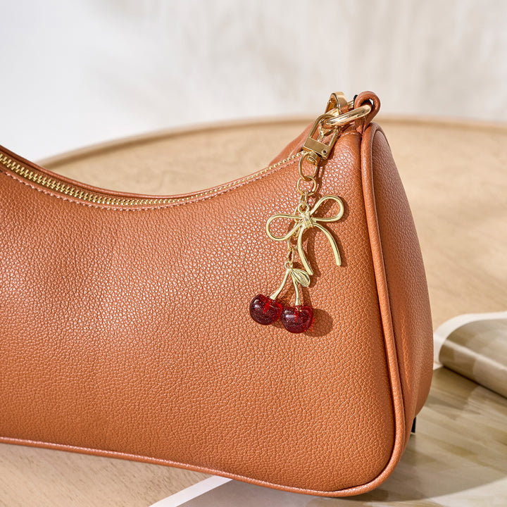 Cherry-Berry Red Bag Charm