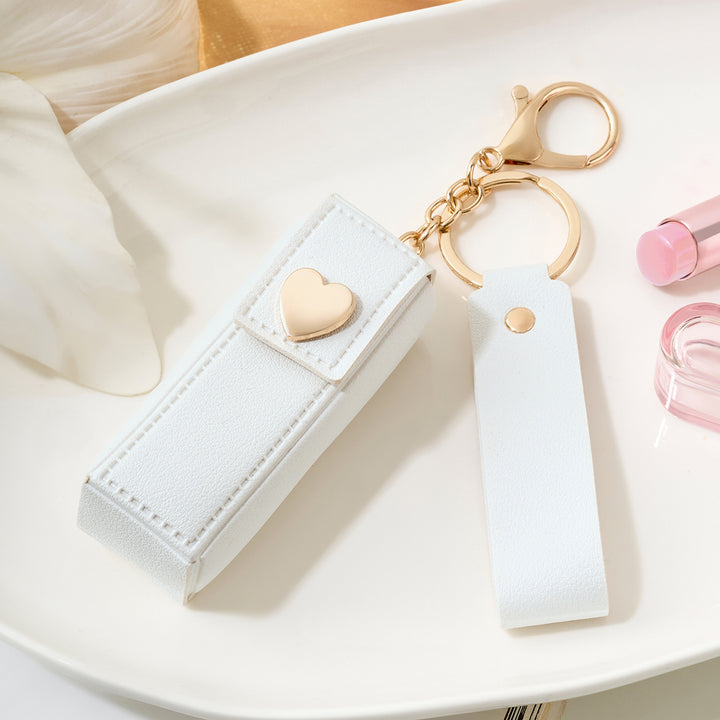Lippy Pop White Bag Charm