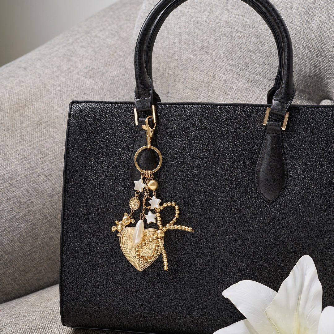 Heart-Pop Bag Charm