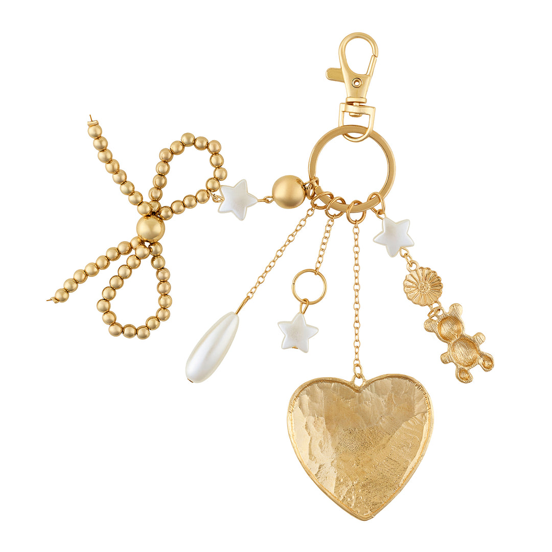 Heart-Pop Bag Charm