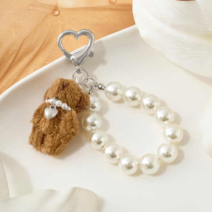 Choco Teddy Brown Bag Charm
