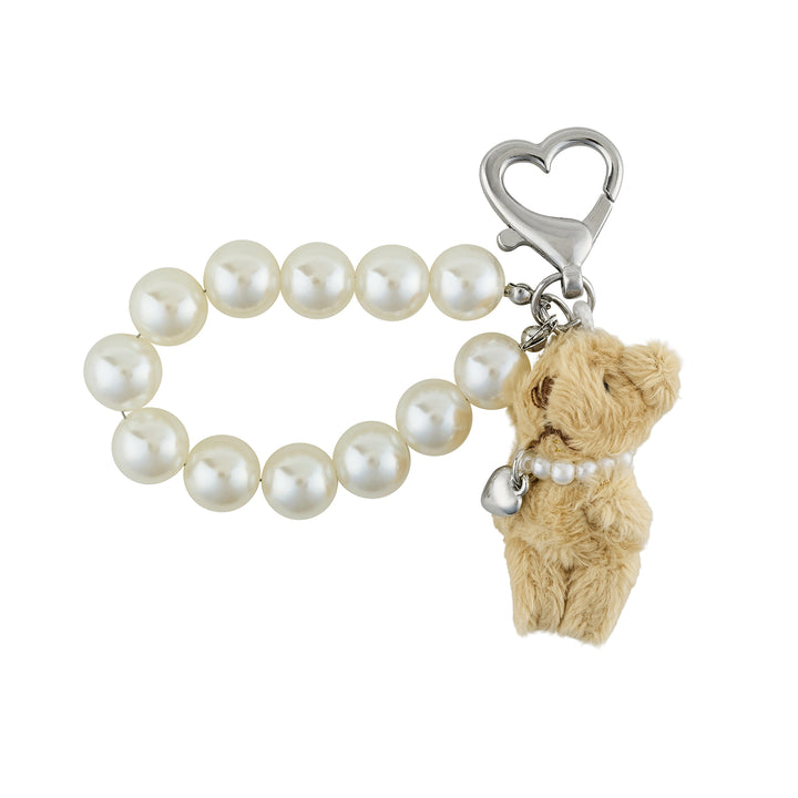 Honey Bear Light Brown Bag Charm