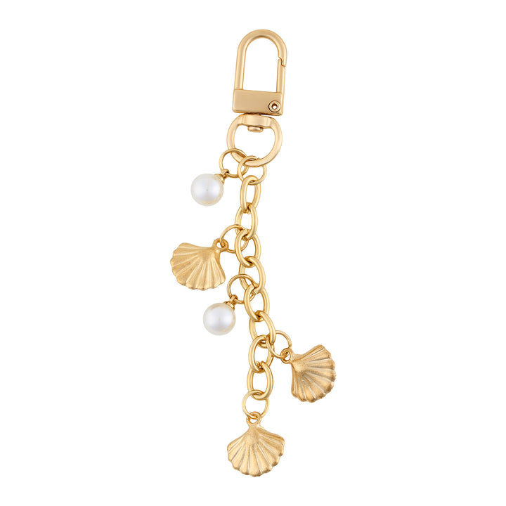 Pearlie Pop Pink Shell Bag Charm