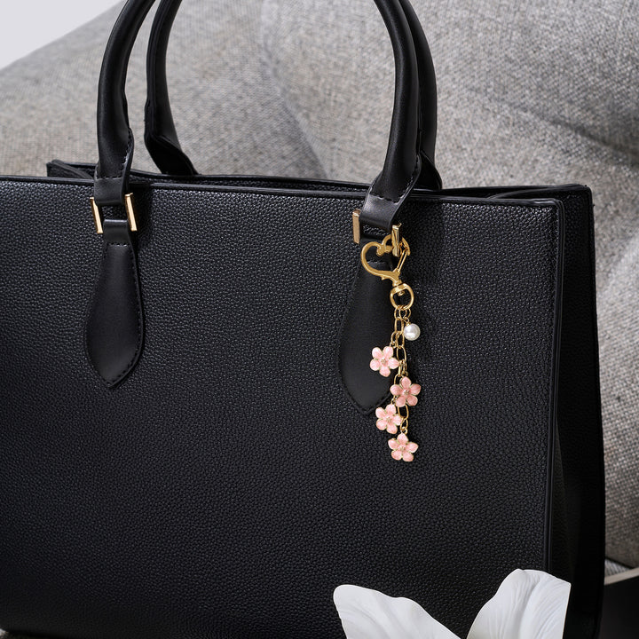 Cherry Blossomie Pink Bag Charm