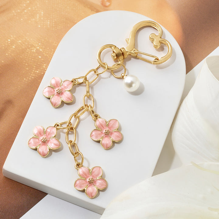 Cherry Blossomie Pink Bag Charm