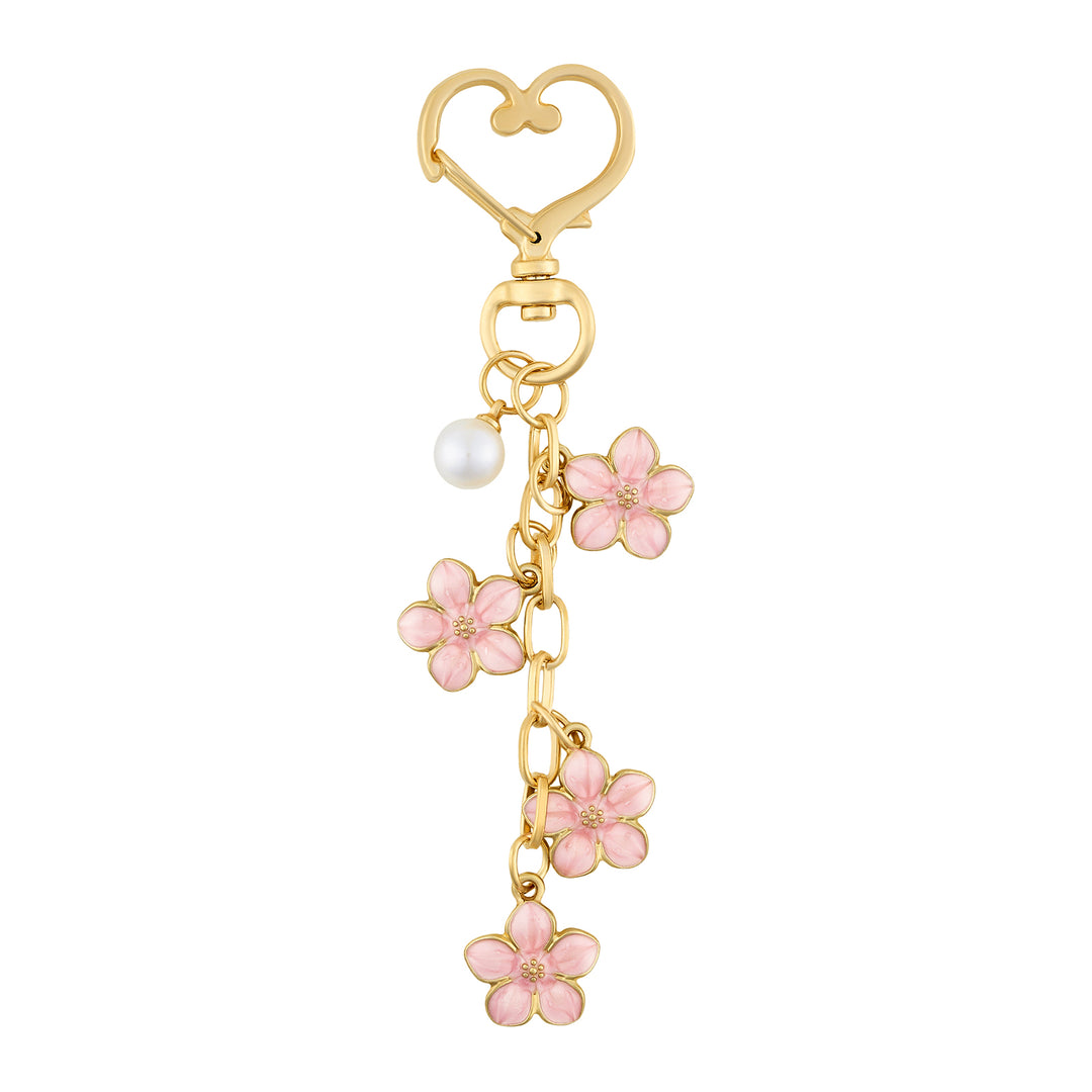 Cherry Blossomie Pink Bag Charm