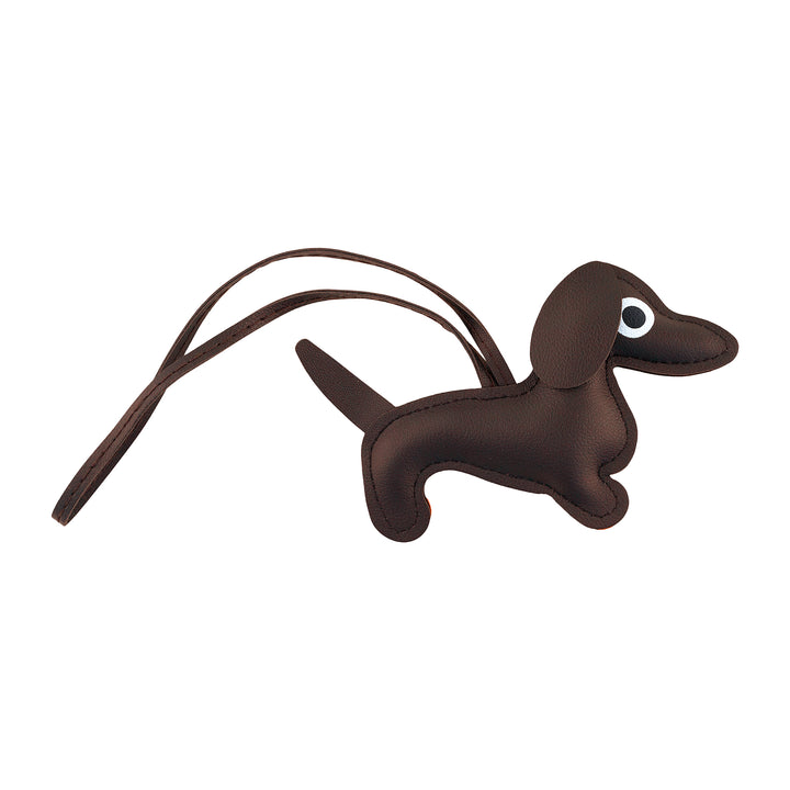 Woof-woof Dark Brown Bag Charm