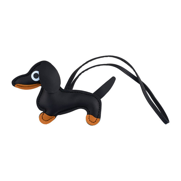 Woof-woof Black Bag Charm