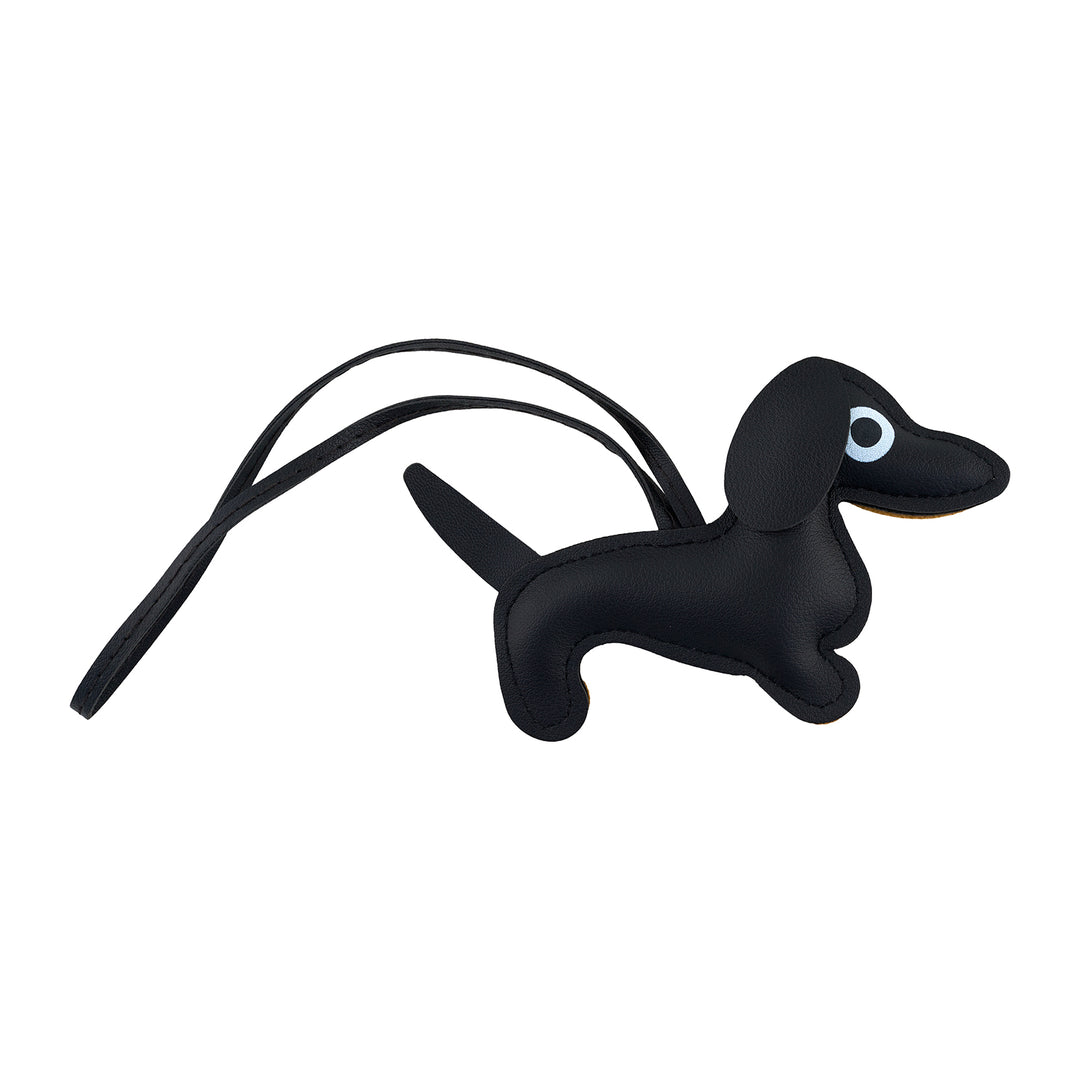 Woof-woof Black Bag Charm
