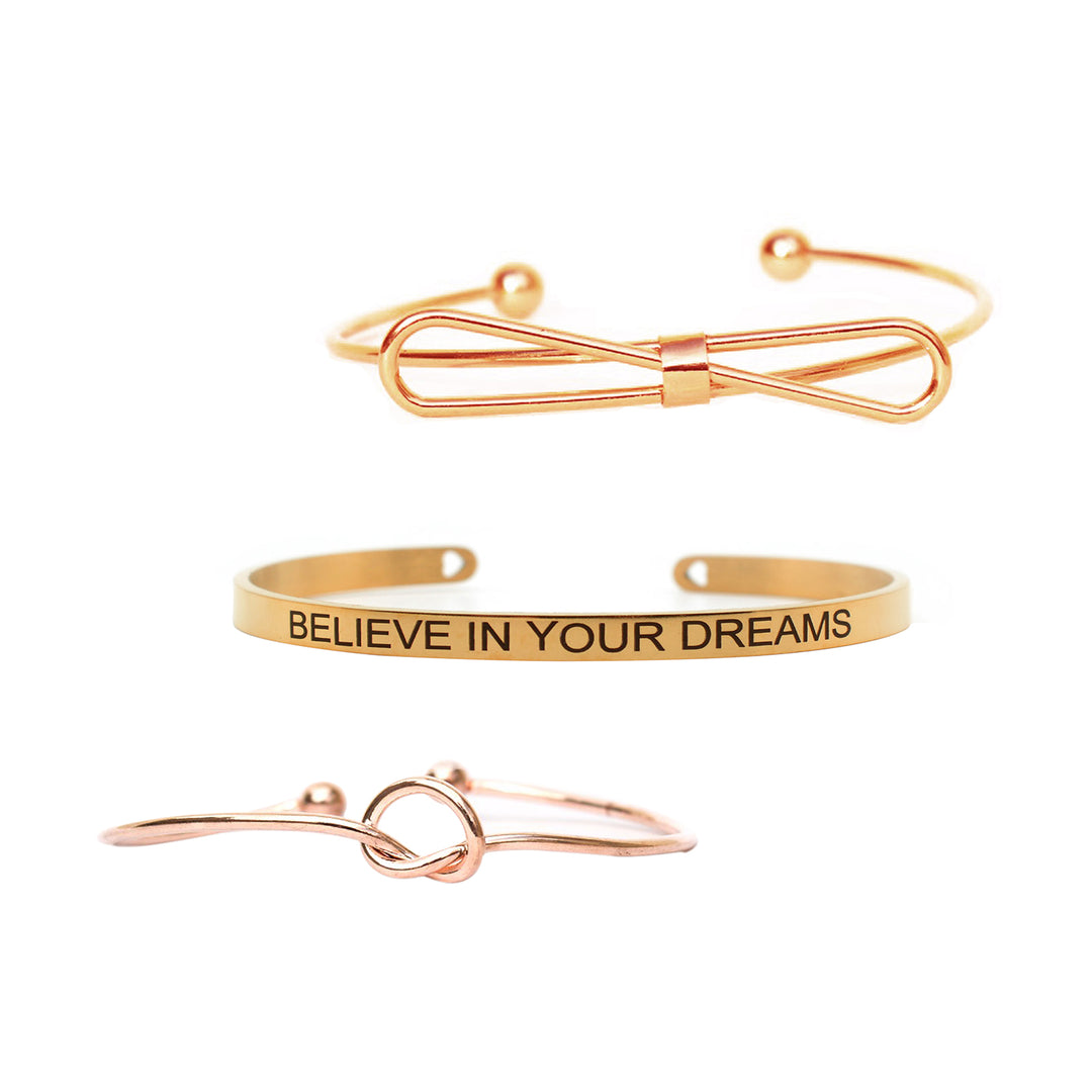 Augusta Set of 3 Bracelet Set