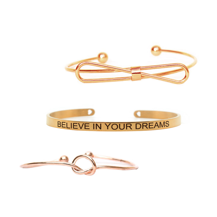 Augusta Set of 3 Bracelet Set