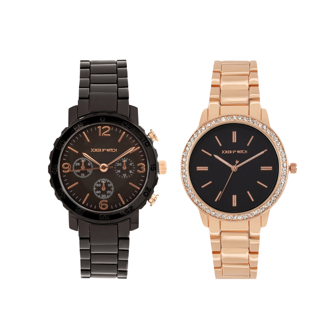 Shop Joker Witch John and Jane Couple Watches For Men Women
