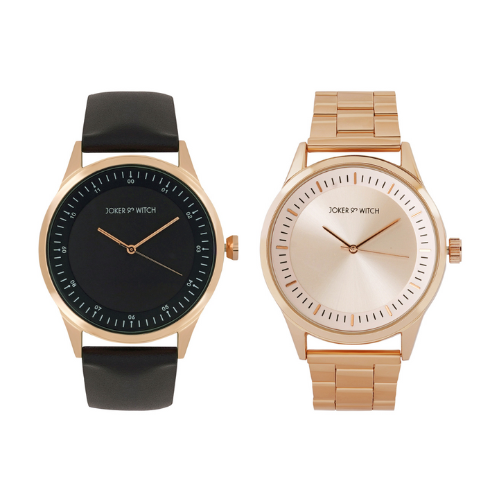 Mia and Sebastian Couple Watches