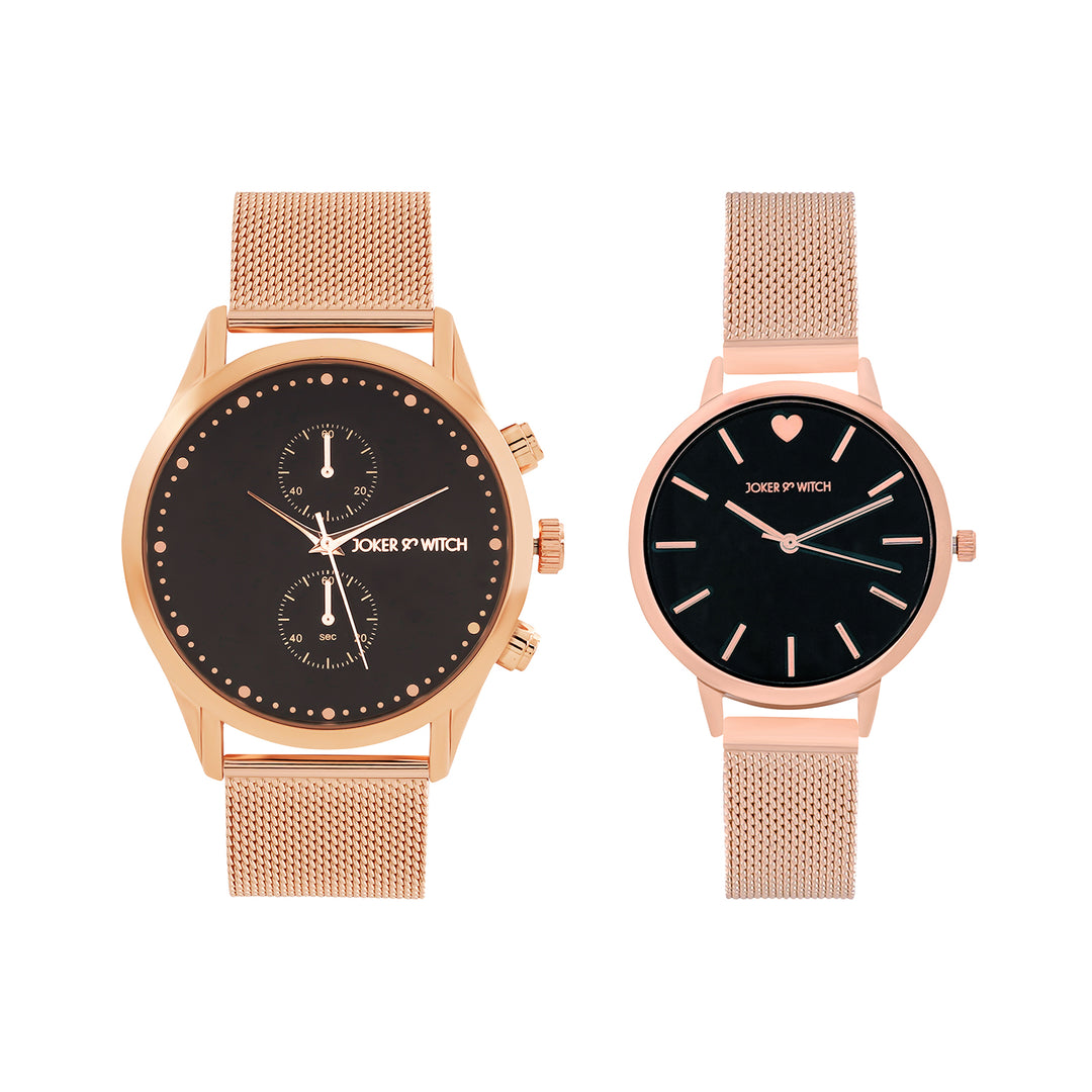 Skye & River Couple Watches