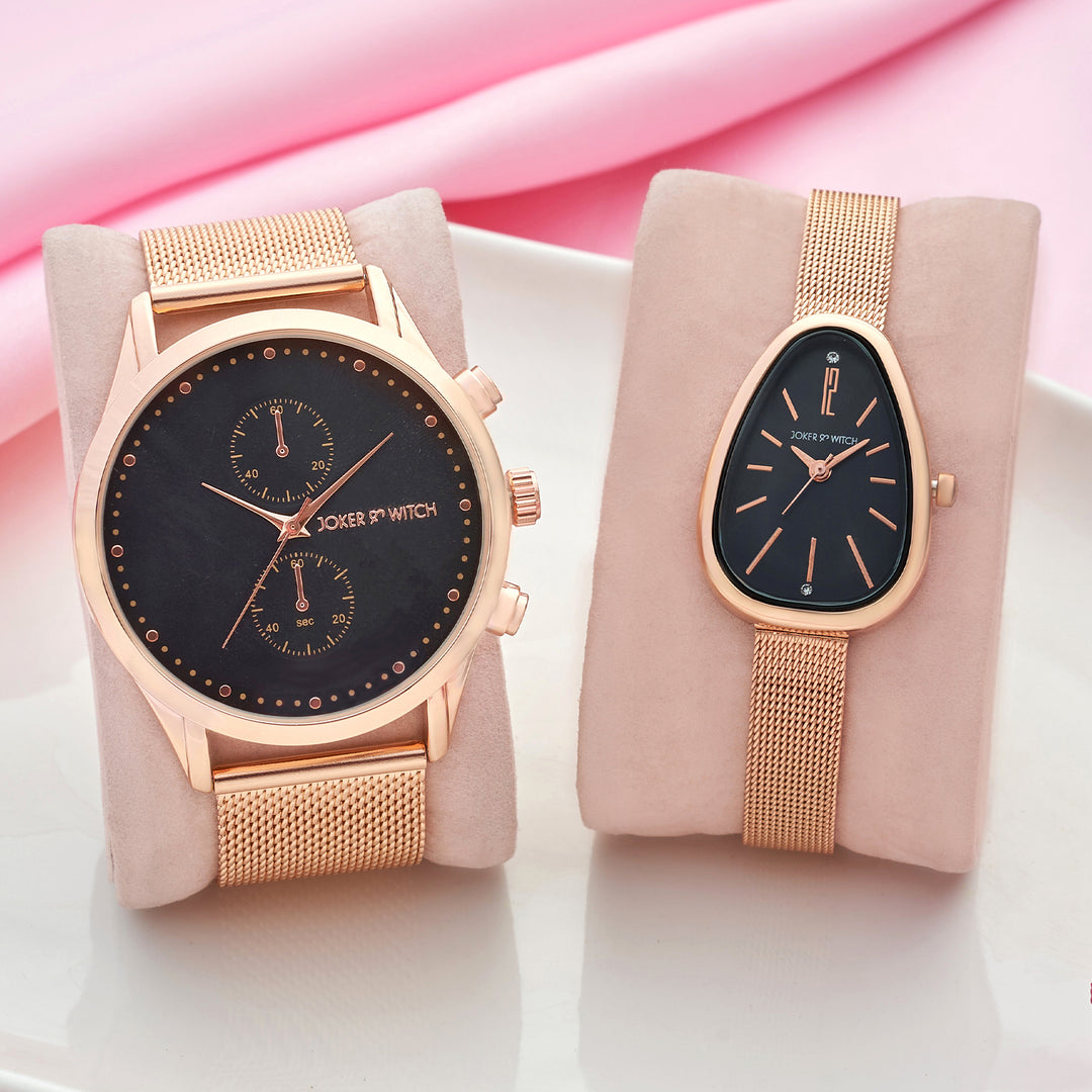 Shop Joker Witch Bruce Demi Couple Watches For Men Women