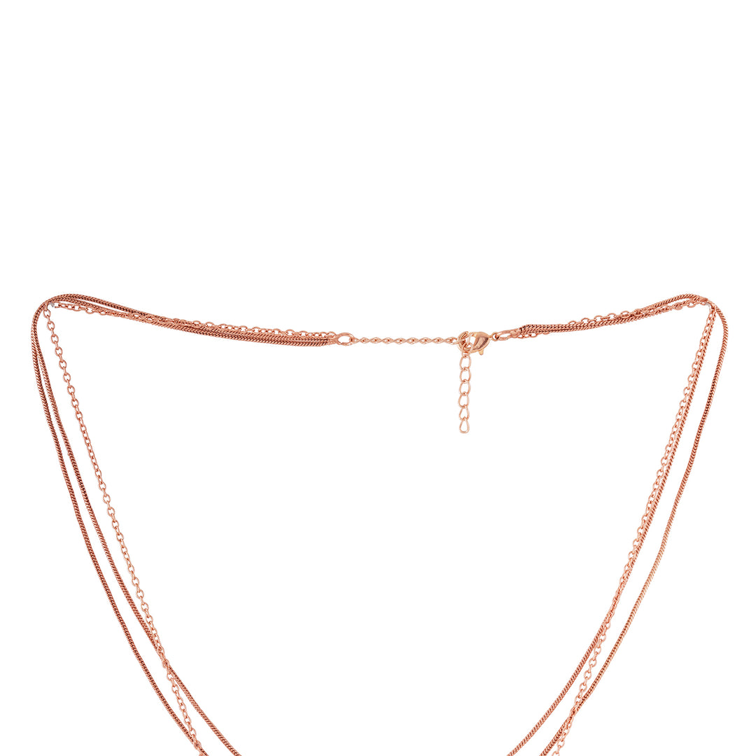 Kimana Rosegold Pendant Chain