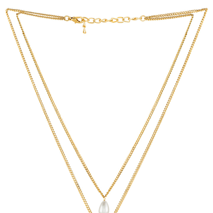 Aetheria Monogram Gold Necklace