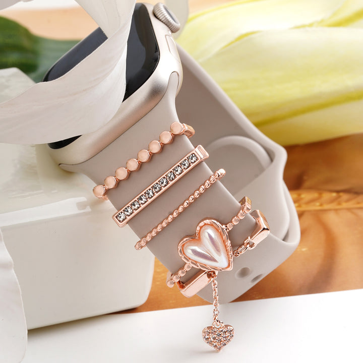 Love Land Rosegold Ring Watch Charm