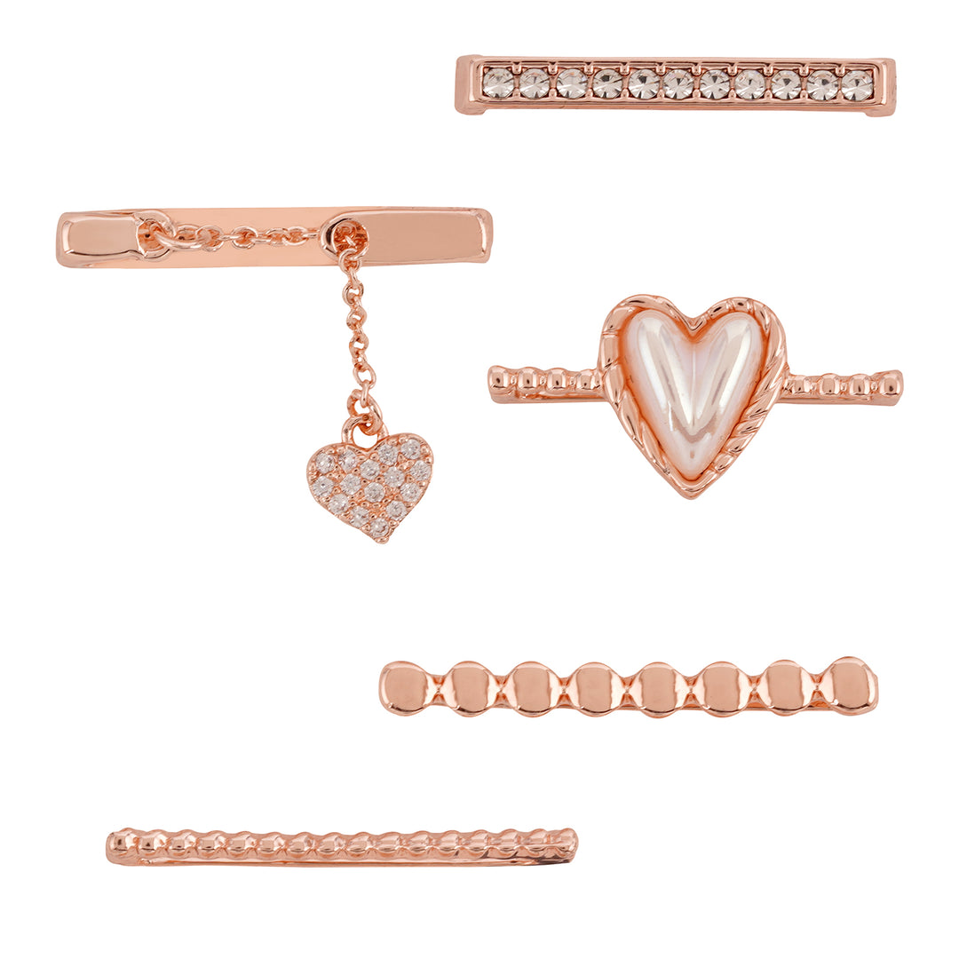 Love Land Rosegold Ring Watch Charm