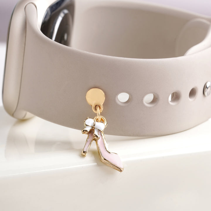Heel Couture Pink Pin Watch Charm