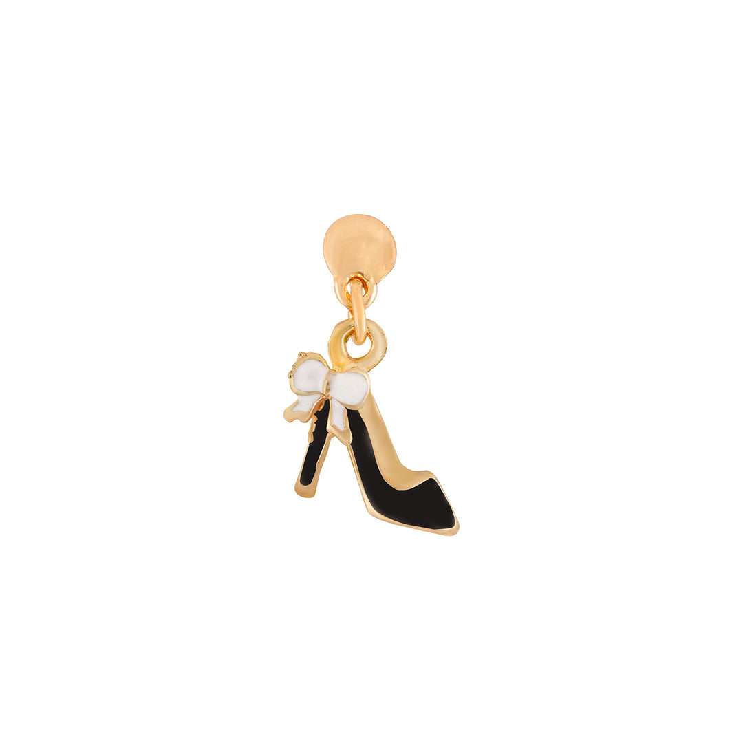 Heel Couture Black Pin Watch Charm