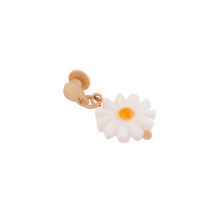 Summer Daisy White Pin Watch Charm