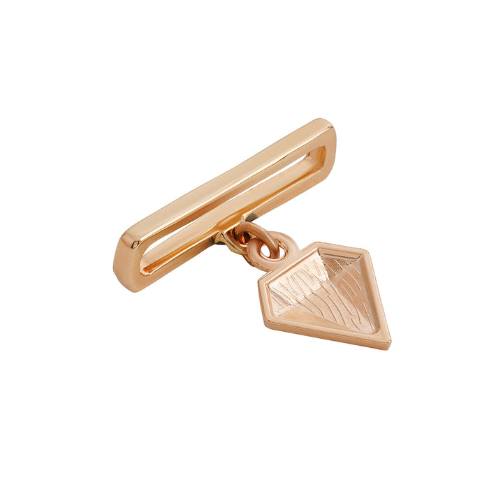 Diamond Bling Gold And White Ring Watch Charm