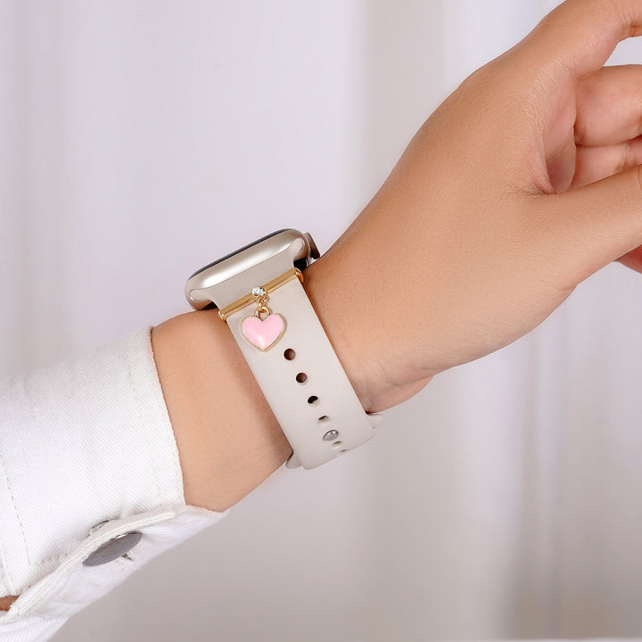 Euphoria Gold And Pink Ring Watch Charm