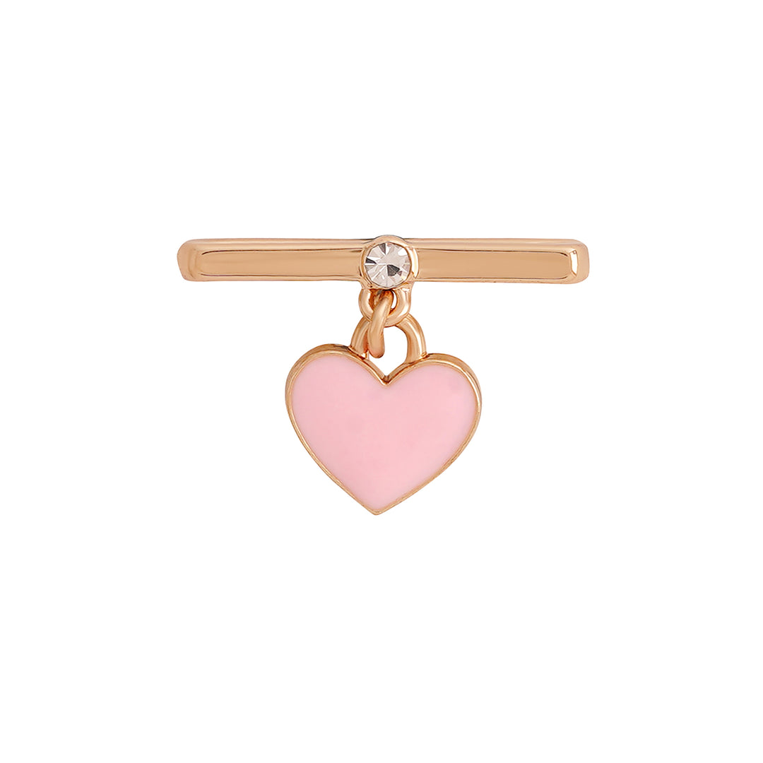 Euphoria Gold And Pink Ring Watch Charm