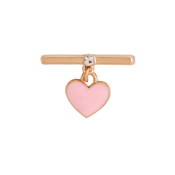 Euphoria Gold And Pink Ring Watch Charm